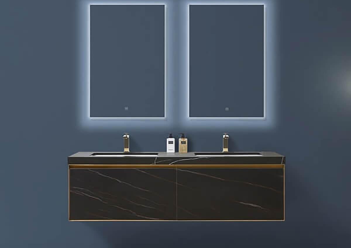 Luxury bathroom vanity