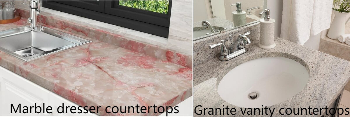 Granite vanity countertops