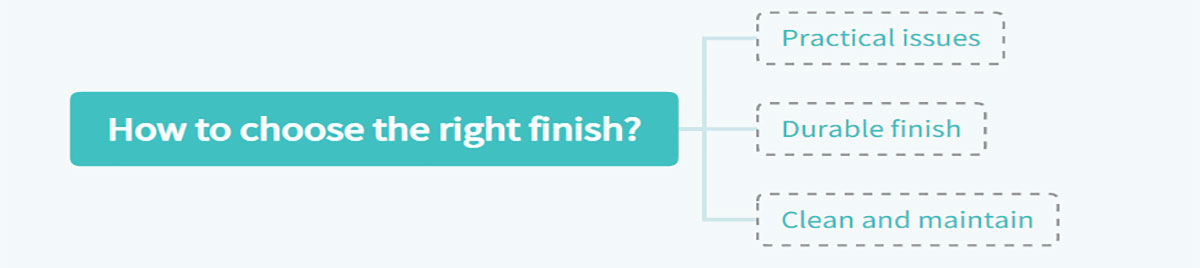 How to choose the right finish