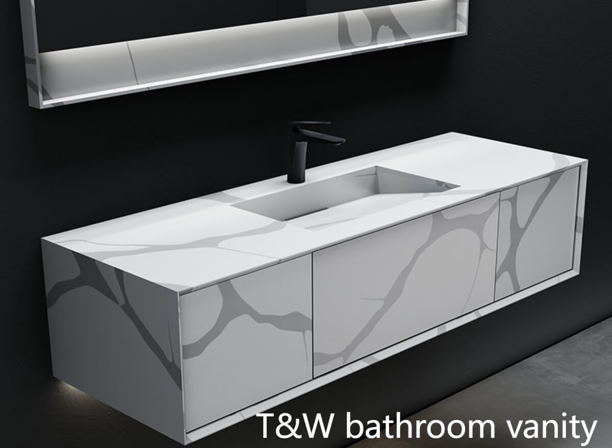 T&W bathroom vanity