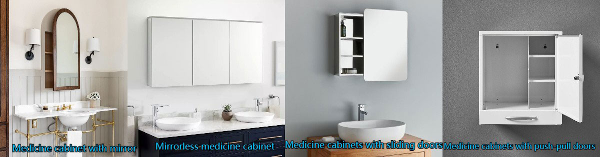 types of medicine cabinet