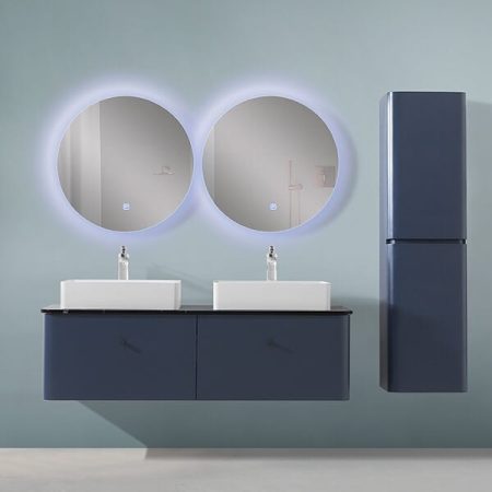 High Quality Artificial Stone top bath vanity set
